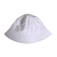 Dolce & Gabbana White Cotton Wide Brim Bucket Hat