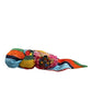 Dolce & Gabbana Multicolor Floral Crystal Embellished Diadem Headband