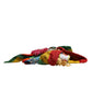 Dolce & Gabbana Multicolor Floral Crystal Embellished Diadem Headband