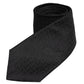 Dolce & Gabbana Black Patterned Silk Adjustable Necktie Tie