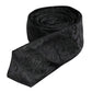 Dolce & Gabbana Dark Green Floral Silk Adjustable Necktie Tie