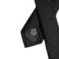 Dolce & Gabbana Black Circles Silk Adjustable Necktie Tie