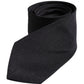 Dolce & Gabbana Black Solid Silk Adjustable Necktie Tie