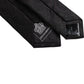 Dolce & Gabbana Black Circles Silk Adjustable Necktie Tie