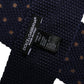 Dolce & Gabbana Blue Polka Dot Silk Adjustable Necktie Tie