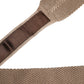 Dolce & Gabbana Brown Silk Adjustable Necktie Tie