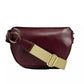 Michael Kors Leather Maise 2 in 1 Fanny Waist Pack Bag Maroon