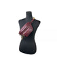 Michael Kors Leather Maise 2 in 1 Fanny Waist Pack Bag Maroon