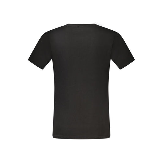 Rifle Black Cotton Men T-Shirt