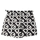 Dolce & Gabbana Black White Logo Beachwear Shorts Swimwear