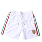 Dolce & Gabbana White Stripes Beachwear Shorts 2Pc Swimwear