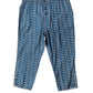 Dolce & Gabbana Blue Shark Print Cropped Beachwear Swimwear