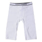 Dolce & Gabbana White Logo Cotton Cropped Tights Underwear