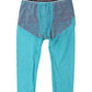 Dolce & Gabbana Blue Fuchsia Logo Lingerie Cropped Underwear