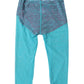 Dolce & Gabbana Blue Fuchsia Logo Lingerie Cropped Underwear