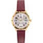Adidas Red Leather Watch