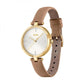 Hugo Boss Beige Leather Watch