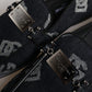 Dolce & Gabbana Black Logo Cotton Loafers Formal Dress Shoes
