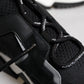 Dolce & Gabbana Black Mesh Sorrento Trekking Sneakers Shoes