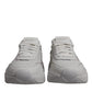 Dolce & Gabbana White Daymaster Low Top Sneakers Shoes