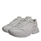 Dolce & Gabbana White Daymaster Low Top Sneakers Shoes