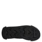 Dolce & Gabbana Black Logo Lace Up Low Top NS1 Sneakers Shoes