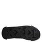 Dolce & Gabbana Black Logo Lace Up Low Top NS1 Sneakers Shoes