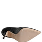 Dolce & Gabbana Black Patent Leather High Heels Pumps Shoes