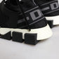Dolce & Gabbana Black Mesh Sorrento Trekking Sneakers Shoes