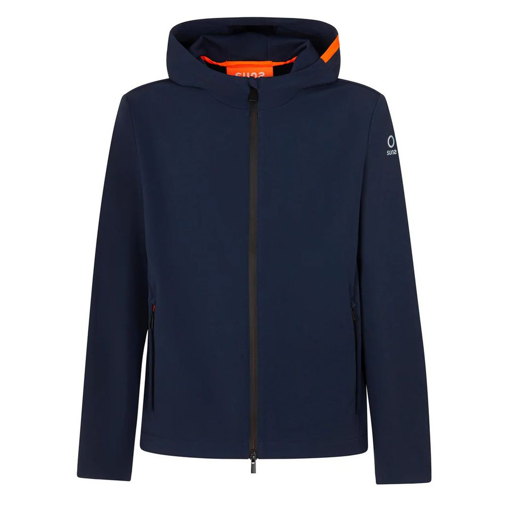 Suns Blue Polyester Men's Jacket