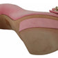 Elisabetta Franchi Pink Bow Stiletto Heel Pumps Shoes