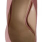 Elisabetta Franchi Pink Bow Stiletto Heel Pumps Shoes