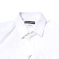 Dolce & Gabbana White GOLD Cotton Long Sleeves Men Dress Shirt