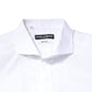 Dolce & Gabbana White GOLD Cotton Long Sleeves Dress Shirt