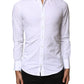 Dolce & Gabbana White SICILIA Cotton Formal Men Dress Shirt