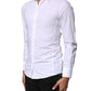 Dolce & Gabbana White SICILIA Cotton Formal Men Dress Shirt