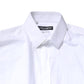 Dolce & Gabbana White SICILIA Cotton Formal Men Dress Shirt