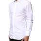 Dolce & Gabbana White GOLD Cotton Long Sleeves Men Dress Shirt