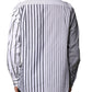 Dolce & Gabbana Multicolor Striped Button Down Casual Shirt