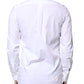 Dolce & Gabbana White Cotton MARTINI Formal Men Dress Shirt