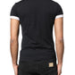 Dolce & Gabbana Black Sicilia Crew Neck Short Sleeve T-shirt