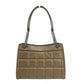 Michael Kors Susan Medium Chain Shoulder Tote Bag Driftwood