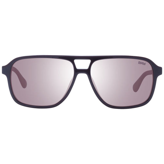 BMW Burgundy Men Sunglasses