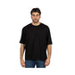 Alpha Studio Black Cotton T-Shirt