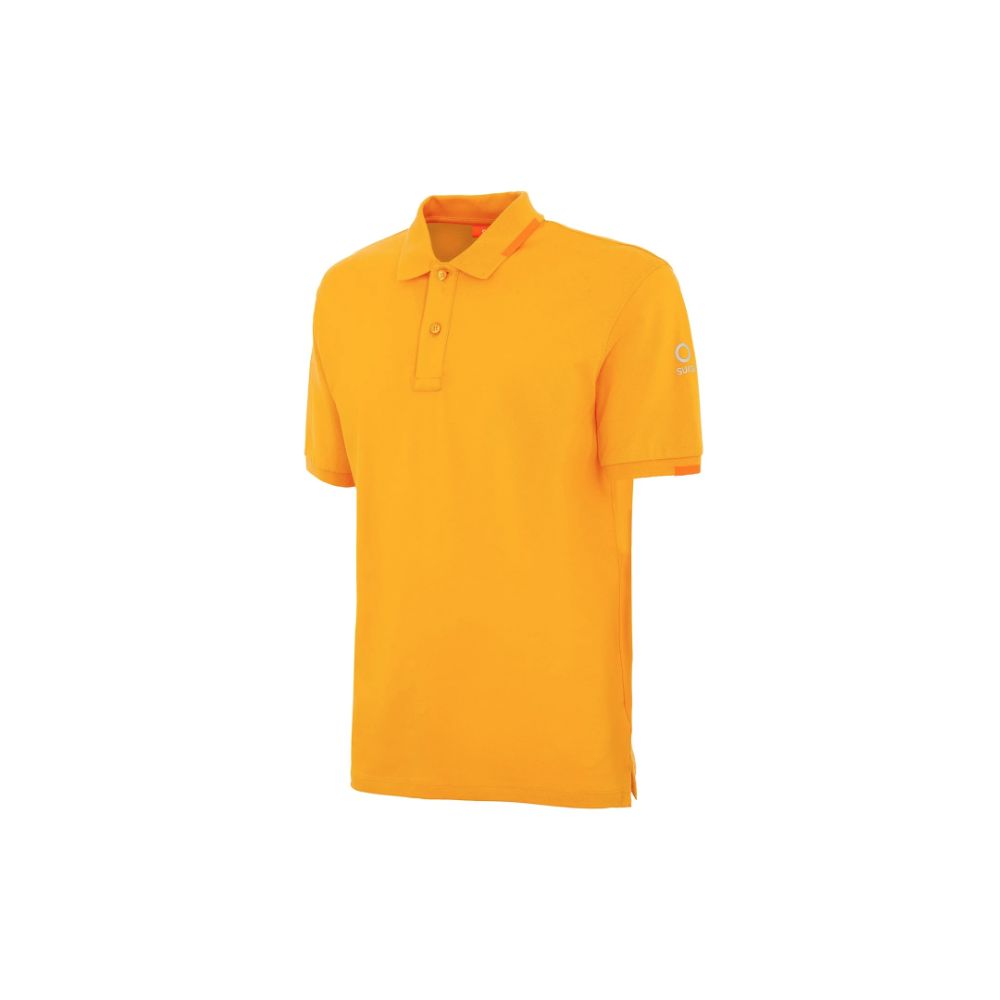 Suns Orange Cotton Polo Shirt Mens T-Shirt