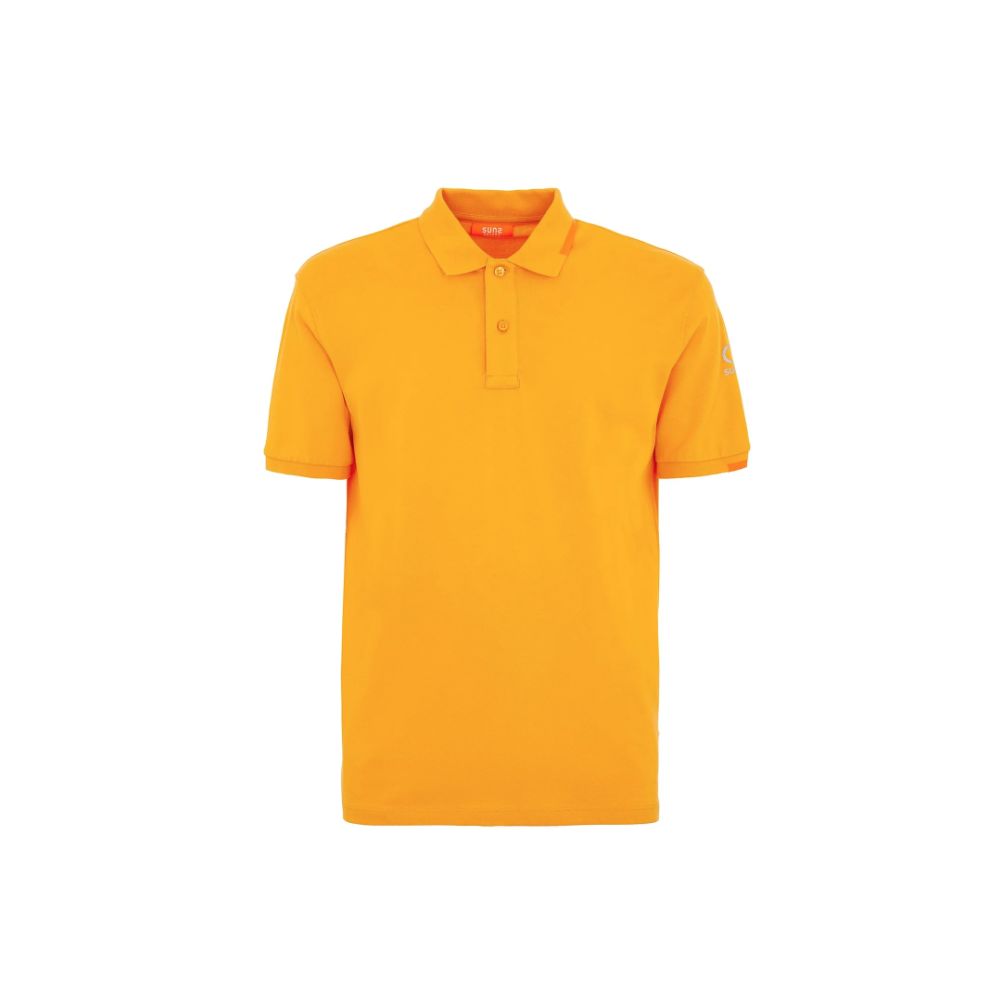 Suns Orange Cotton Polo Shirt Mens T-Shirt