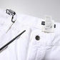 Dolce & Gabbana White Cotton Straight Men Denim Jeans