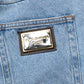 Dolce & Gabbana Blue Cotton Skinny Men Denim Mid Waist Jeans
