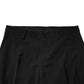 Dolce & Gabbana Black Polyester Tapered Formal Men Dress Pants