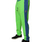 Dolce & Gabbana Green Blue Jogger Sweatpants Pants
